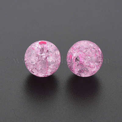 Прозрачных бусин акриловые треск&nbsp;MACR-S373-66B-N02-1