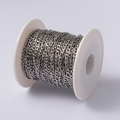 Цепи Figaro из нержавеющей стали 304 CHS-L014-05P-1