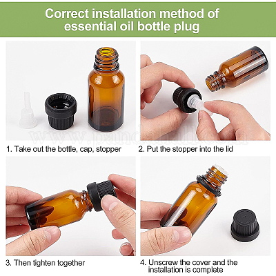 Комплекты бутылки эфирного масла diy DIY-BC0001-24B-1