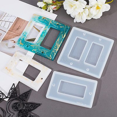 Прямоугольная силиконовая форма панели гнезда DIY-OC0003-66-1