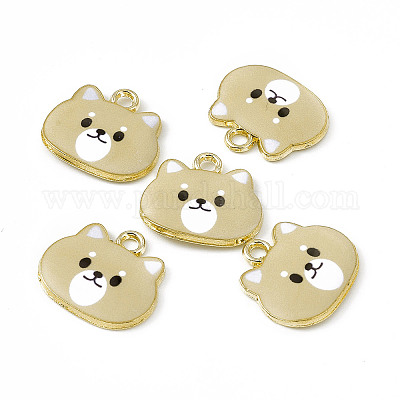 Подвески из окрашенного сплава PALLOY-P288-02G-05-1