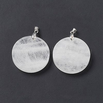 Природного кварца хрустальных подвесок G-P491-03P-07-1