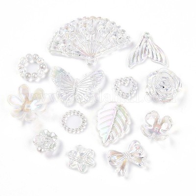 Прозрачные акриловые бусины OACR-N137-73G-1