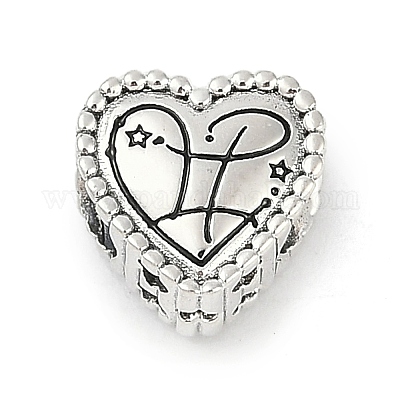 925 стерлингового серебра европейских бисер STER-R005-02AS-03-1