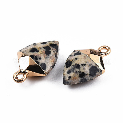Природные яшмы далматин подвески G-N326-134-06-1