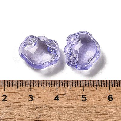 Pendentifs en verre transparent&nbsp;GLAA-D025-08L-1
