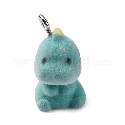 Кулоны из флокированной смолы FIND-S001-08E-1