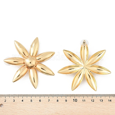 Серьги сплава&nbsp;LS-EJEW-D300-02G-01-1