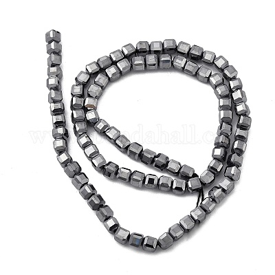 Нити из синтетических терагерцовых каменных бусин G-H327-L03-03-1