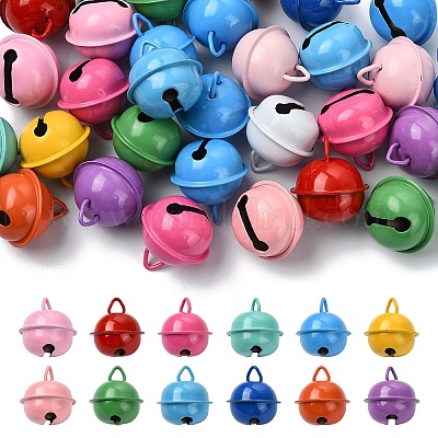 30 шт. Железные подвески-колокольчики&nbsp;IFIN-YW0004-08-1