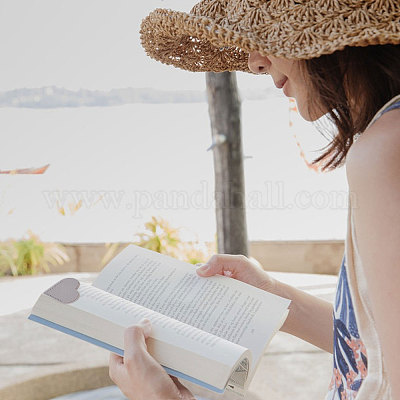 16 шт. 8-х цветные закладки из искусственной кожи AJEW-GF0007-08-1