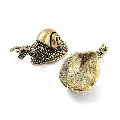 Латунные фигурки улиток KK-A216-05B-AB-1