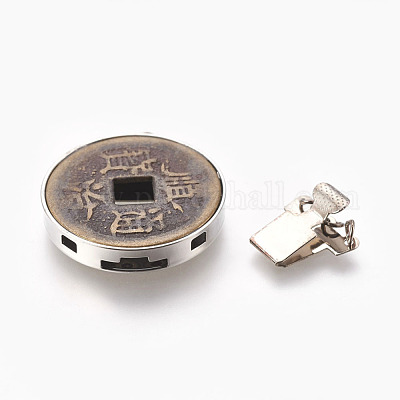 Застежки латунные коробки&nbsp;KK-P164-04-1