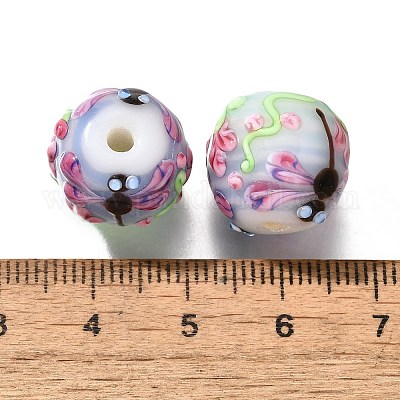 Бусины лэмпворк  LAMP-K042-08D-1