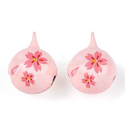 Выпечка расписные латунные колокольчики KKB-S002-019A-1