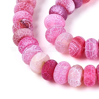 Естественные выветрившиеся агатовые бусины G-N357-13A-03-1