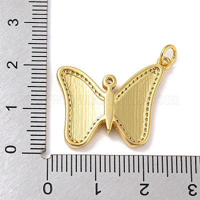 Стойки обшивки латунь микро проложить Циркон подвеску KK-A200-20G-1