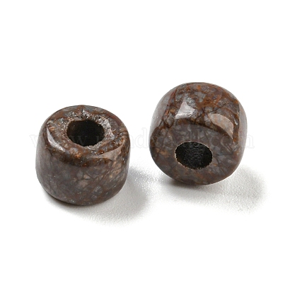 Природные снежинка обсидиан бисером G-G003-A08-1