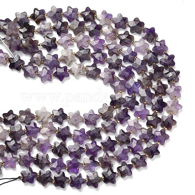 Natürlichen Amethyst Perlen Stränge&nbsp;G-L657-A08-01-1