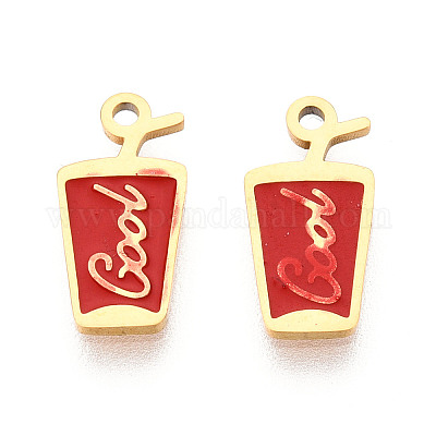 Подвески из эмалированной нержавеющей стали 304 STAS-T065-66G-01-1