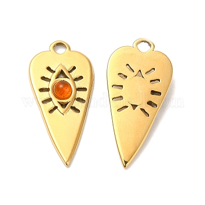 Треугольные подвески из нержавеющей стали 316 с ионным покрытием (IP) STAS-K258-30G-1