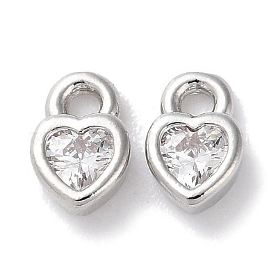 Стойки обшивки латунь микро проложить Циркон подвеску KK-Z039-08P-1