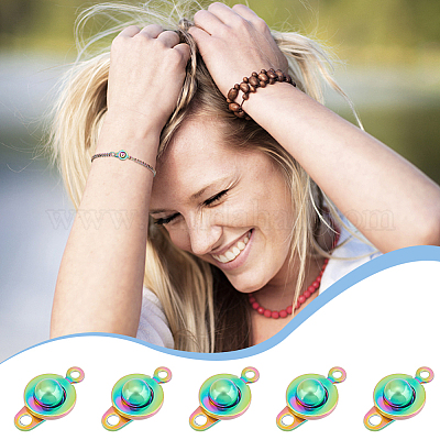 12 шт. застежка-кнопка из нержавеющей стали 201 STAS-UN0053-71-1