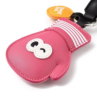 Кожа PU подвесные украшения HJEW-I014-01C-1