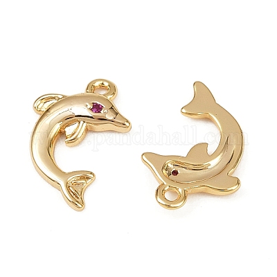 Латунные микропаве прозрачные кубические циркониевые подвески KK-B137-01G-1