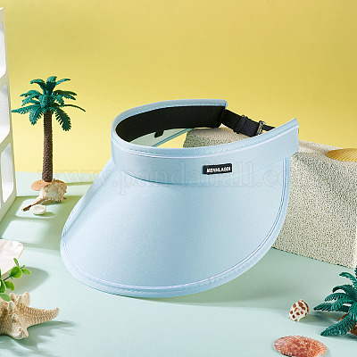 1 sombrero protector solar de poliéster&nbsp;AJEW-TA0002-57B-1