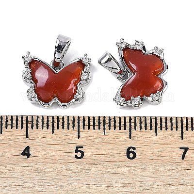 Латунные микро проложить кубического циркония подвески KK-U043-37P-01-1