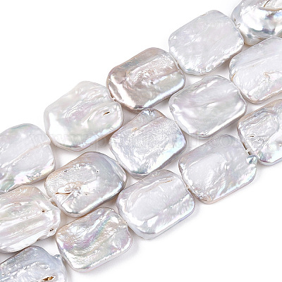 Природные Кеши жемчуг пряди PEAR-S020-D08-1