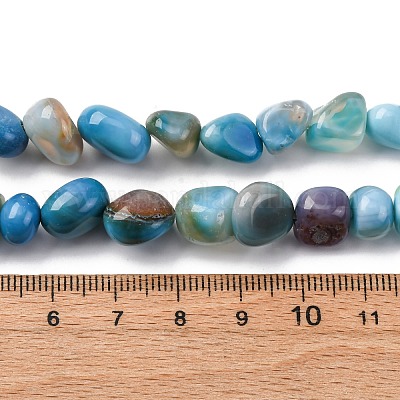 Природный агат бисер нитей G-RM241227-03-1