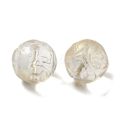 Прозрачные стеклянные бусины&nbsp;GLAA-D025-03I-1