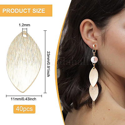 Латунь подвески KK-BC0008-90-1