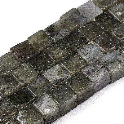 Природные лабрадорита бисер нитей G-T139-8x8-19A-1