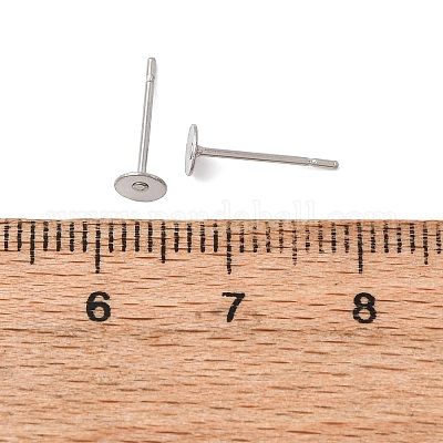 Фурнитура для сережек-гвоздиков из нержавеющей стали марки 304 X-STAS-S028-23-1