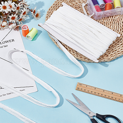 1 шт. полиэстеровый витой шнур для отделки губ OCOR-MA0001-08B-02-1