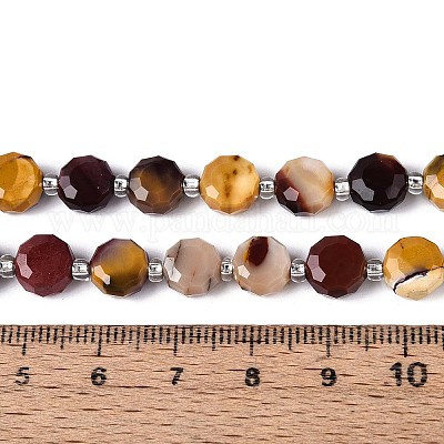 Природные mookaite бисер нитей G-B153-B19-1