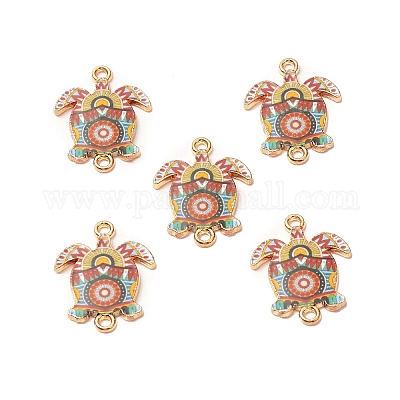 Подвески из алюминиевого сплава с печатным рисунком ENAM-C009-02G-1