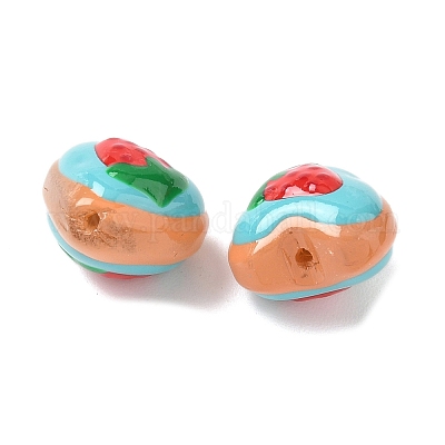 Бусины из стеклянной эмали LAMP-D303-02A-1