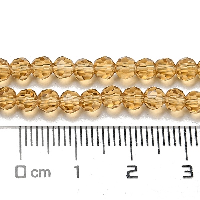 Прозрачные стеклянные бусины EGLA-A035-T4mm-D17-1