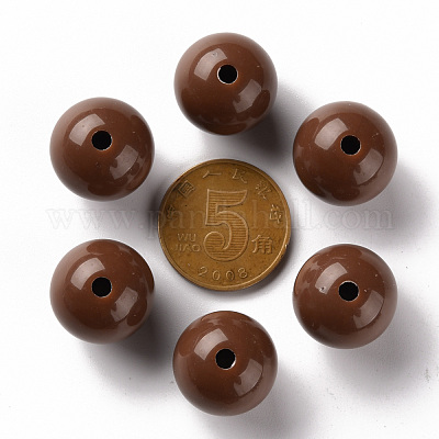 Непрозрачные акриловые бусины MACR-S370-C16mm-A17-1