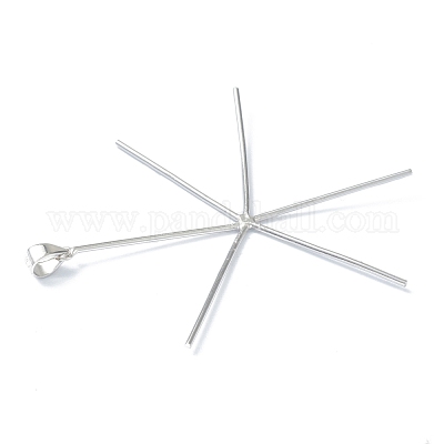 Подвески из серебра 925 пробы с родиевым покрытием STER-O026-01P-1