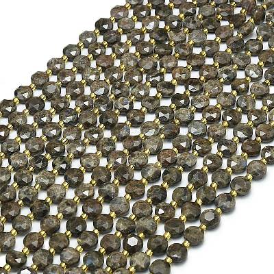 Природные лабрадорита бисер нитей G-C116-A50-02-1