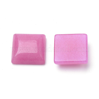 Natürliche weiße Jade Cabochons&nbsp;X-G-Q975-10x10-04-1