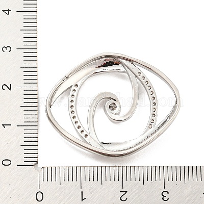 Кабошоны из латуни KK-P243-06P-1