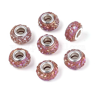 Непрозрачная смола европейский бисер RESI-T057-29G-1