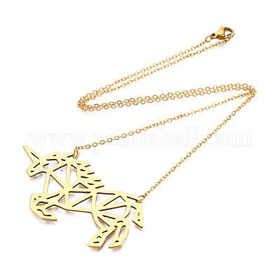 201 подвеска из нержавеющей стали NJEW-T009-JN035-2-40-1