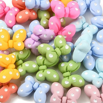 Cabochons di opaco resina&nbsp;KK-YW0001-09-1
